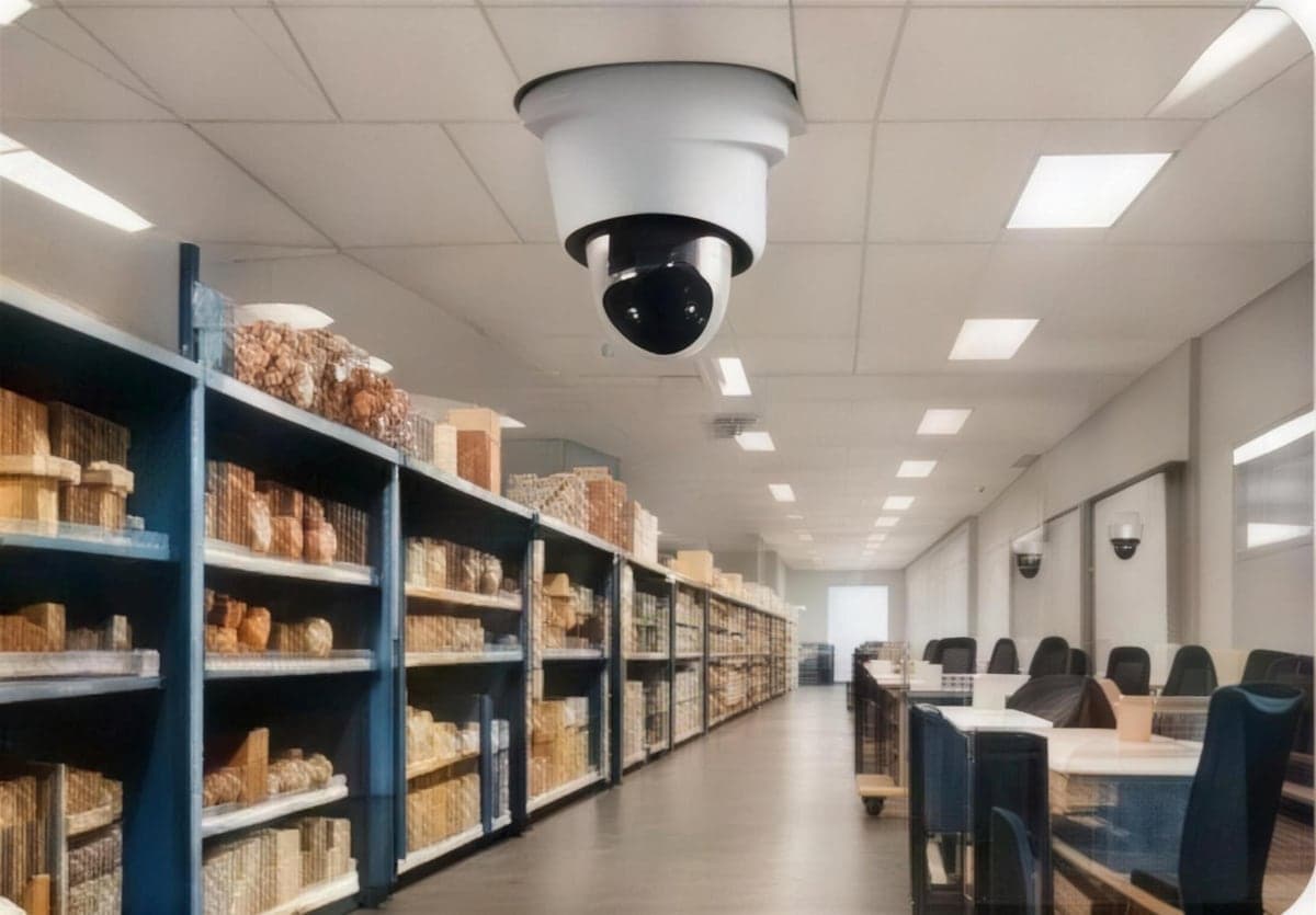 Retail store aisle coverage